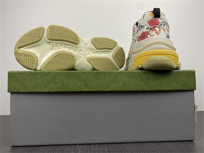 Gocci x BLCG The Hacker Project Triple S Flora Print 677195 UL110 8461