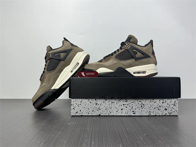 Jordan 4 Retro Travis Scott Olive AJ4-882335
